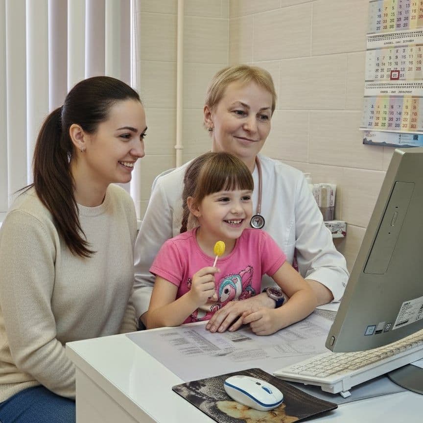 Фото с врачом