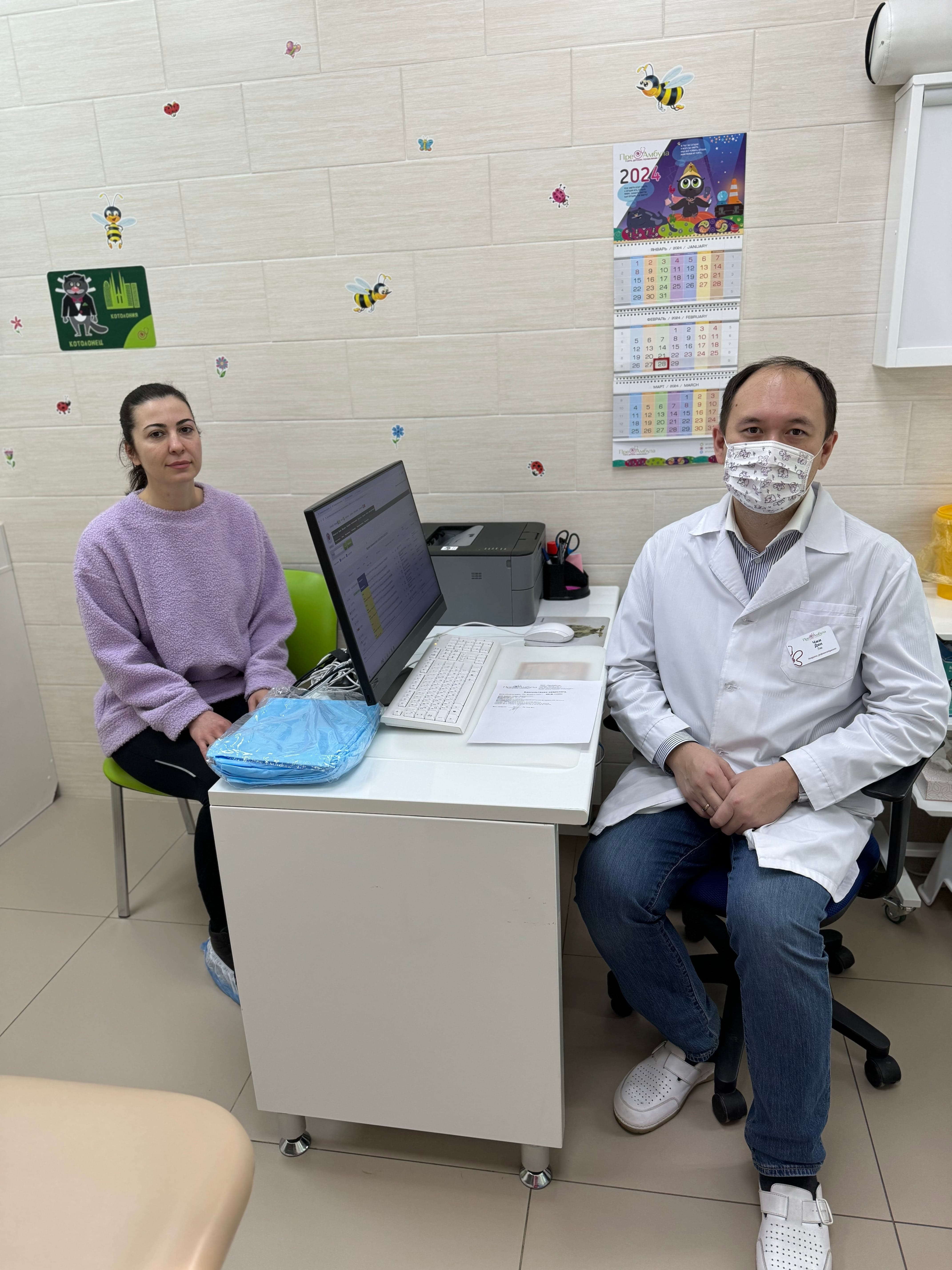 Фото с врачом