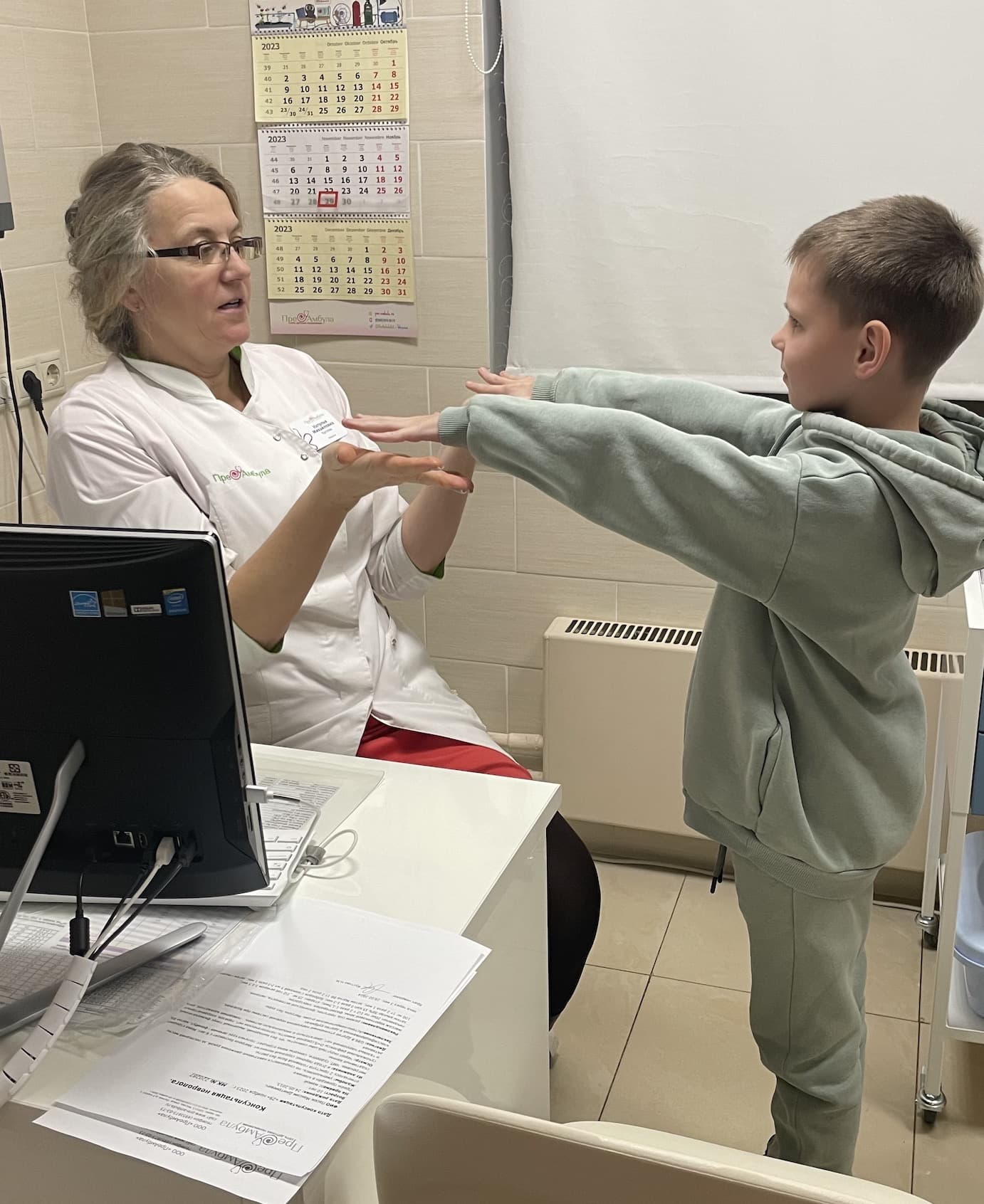 Фото с врачом